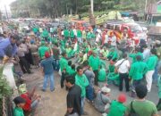 Ratusan Petugas Kebersihan Pematangsiantar Unjuk Rasa