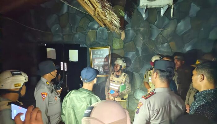 Polres Langkat Razia Diskotik Star Fly