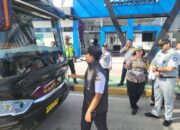 Kasat Lantas Siantar Pimpin Pemeriksaan Kelayakan Kendaraan Angkutan Umum