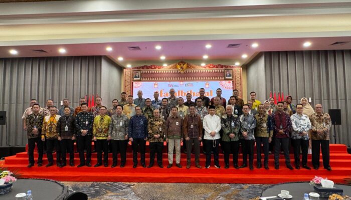OJK Regional VII Sumbagsel Gelar Halal Bihalal