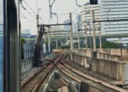 Operasional MRT Terhenti Pasca Jatuhnya Besi Proyek Kejagung ke Jalur Kiri