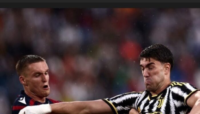 Banjir  gol  Bologna Tahan Juventus