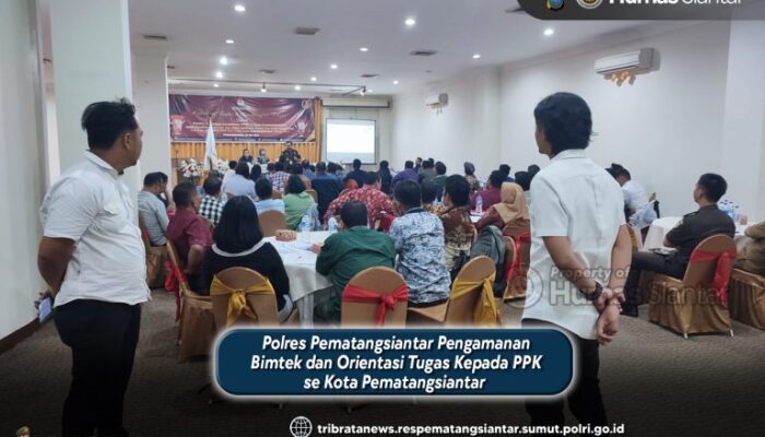 KPU Pematangsiantar Laksanakan Bimtek dan Orientasi Tugas Kepada PPK