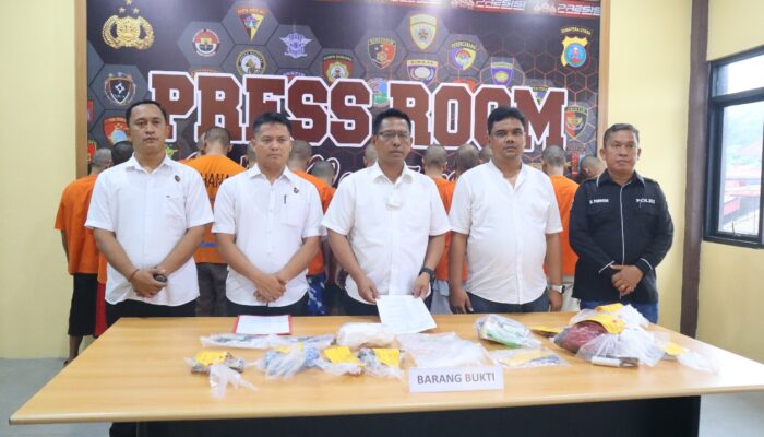 Operasi Antik-Toba 2024 Polres Siantar Berhasil Ungkap 15 Kasus peredaran Narkotika