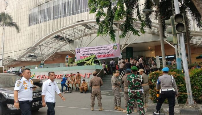 Usai Disegel,Mall Centre Point Medan Akan Dibongkar Jika Tak Bayar Pajak