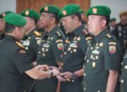 Pangdam I/BB Pimpin Sertijab Danrem 022/PT