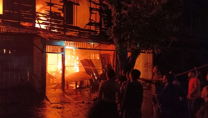 kebakaran di Sibolga Hanguskan Tiga Rumah