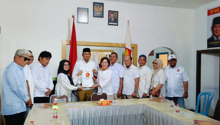 Susanti Daftar Bacalon Walikota Pematangsiantar ke Partai Gerindra