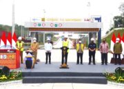 Presiden Jokowi Resmikan Jalan Tol Pekanbaru-Bangkinang
