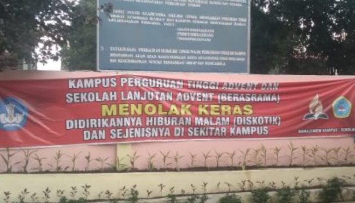 Yayasan Advent Menolak THM Evo Star Beroperasi di Sekitarnya