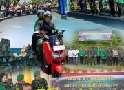 Danrem 022/PT bersama Forkopimda Binjai & Langkat Gelar Touring dan Baksos