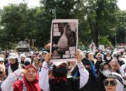 Ratusan Warga Medan Lakukan Aksi Damai Bela Palestina