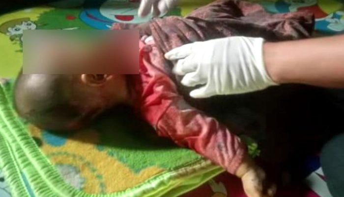 Balita Tewas Digorok Ayah Kandung di Banten