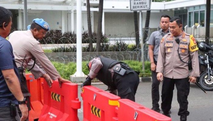 Polisi Terjunkan 1.347 Personil Jaga Aksi Bela Palestina di Jakarta