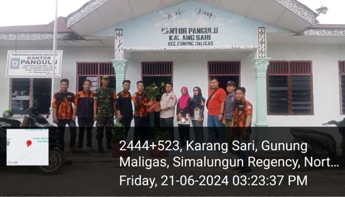 Usung Thema Revolusi Mental, Sapma PP Simalungun Bagi Bibit Buah-Buahan Produktif