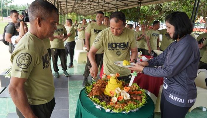 Korem 022/PT Gelar Syukuran HUT Ke – 62 Tahun Dengan Penuh Makna