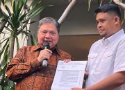 Airlangga : Bobby Maju di Pilgubsu Ijek Bertugas di Senayan