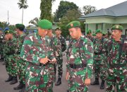 Cegah Judi Online, Korem 022/PT Sidak Handphone Prajurit