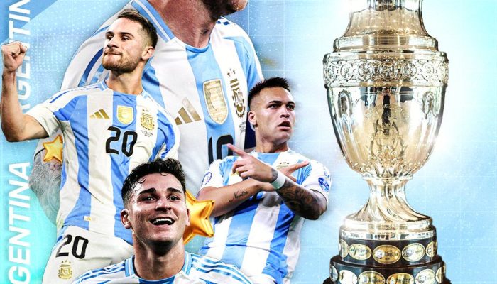 Messi cedera, Martinez bawa Argentina Juara Copa America 2024
