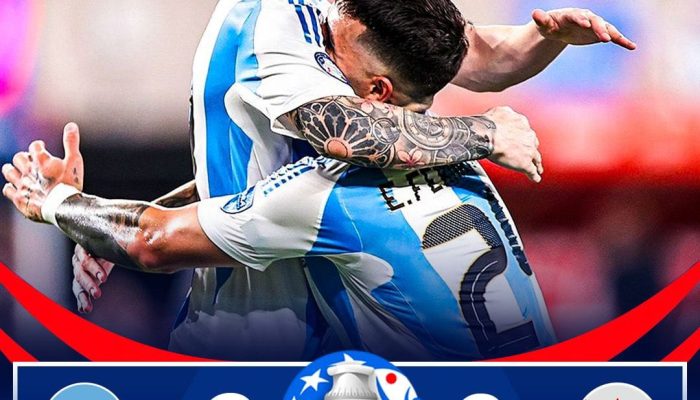 Copa Amerika 2024 : Messi Cetak Gol, Argentina Melaju Ke Final