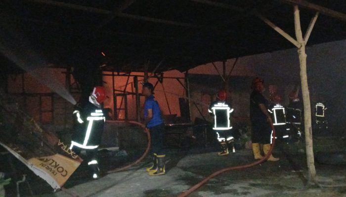 Tiga Rumah di Pematangsiantar Ludes Dilalap Sijago Merah