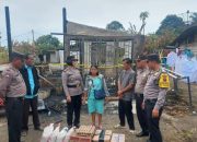 Kapolsek Siantar Marihat Sambangi dan Beri Bantuan Kepada Korban Kebakaran di Simarimbun