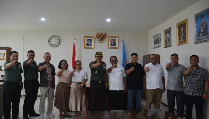 Danrem 022/PT  Silaturahmi Ke Kampus Universitas HKBP Nommensen Pematangsiantar