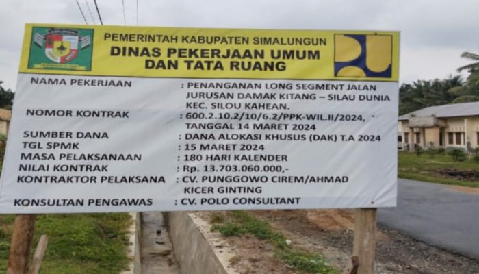 Pembangunan Long Segmen di Silou Kahean Disoal Warga