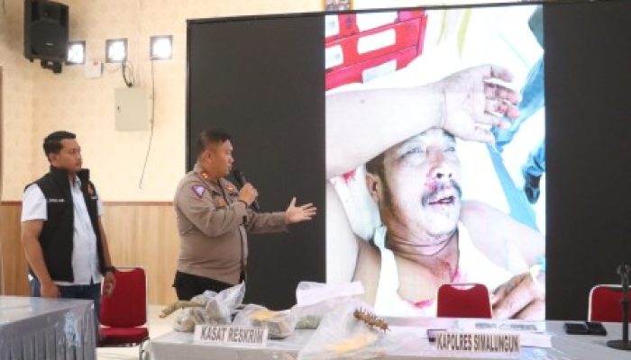 Polres Simalungun Tangkap Pelaku Pengrusakan dan Penganiayaan di Sihaporas