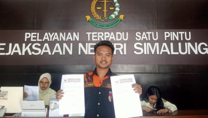 Sapma PP Simalungun Laporkan Kadis PUPR Simalungun Ke Kejari