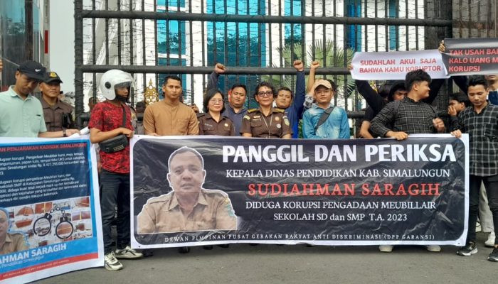 Dugaan Korupsi Pengadaan Meubilair, DPP GARANSI Laporkan Kadisdik Simalungun