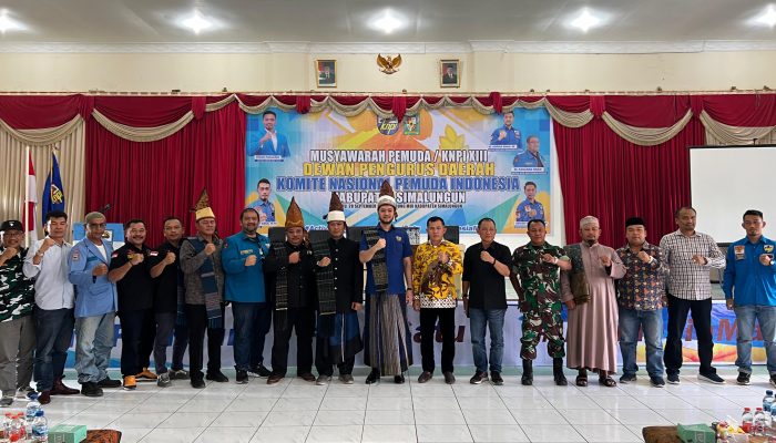 Musda XIII Tetapkan Sabaruddin Sirait Pimpin DPD II KNPI Simalungun Periode 2024-2027