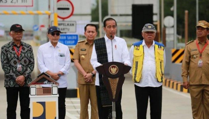 Gerbang Jalan Tol Sinaksak Resmi Beroperasi