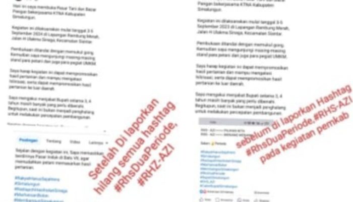 Hastag Radiapoh Hasiholan Sinaga Berganti Begitu Dilaporkan