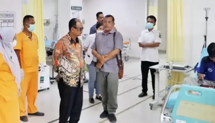 Kunjungi RSUD Perdagangan, Plt Bupati Simalungun Minta Pelayanan Dioptimalkan