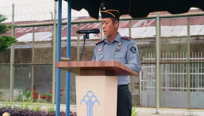 Kalapas Kelas II A Pematangsiantar Pimpin Upacara Hari Kesaktian Pancasila 2024