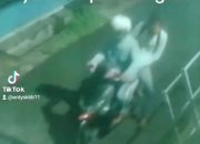 Maling Jemuran Beraksi di Siantar Martoba Terekam CCTV