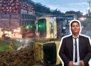 Pemuda Dobana Minta Dishub Simalungun Tangani Truck Over Tonase