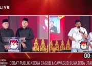 Bobby-Edy Saling Serang Soal Sampah di Medan Saat Debat Kedua