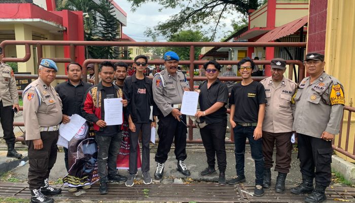 Gelar Aksi Damai, KMPD Dukung Poldasu Tangkap Oknum Penyebar Vidio Hoax Dinasti Dracula