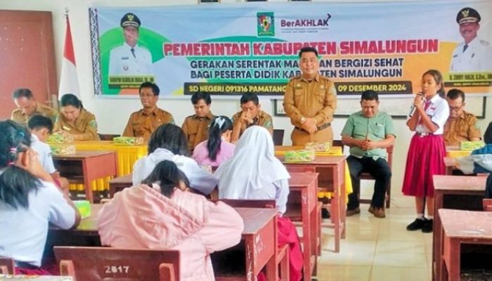Pemkab Simalungun Launching Gerakan Serentak Makanan Bergizi