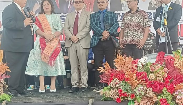 Mangihut Sinaga Semangati PPTSB Se-Dairi Dalam Acara Bona Taon
