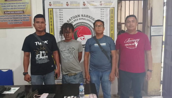 Polsek Bangun Amankan Seorang Terduga Pengedar Narkoba, 2 Orang Kabur