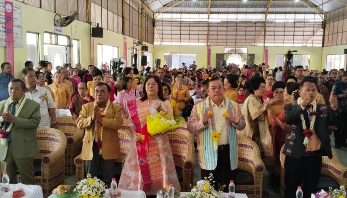 PPTSB Cabang Pematangsiantar Terima Piagam Penghargaan Terbaik Saat Pesta Bona Taon