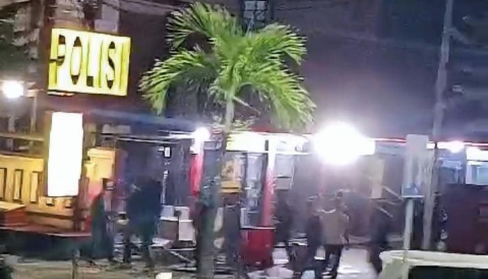 Oknum TNI Serang Mapolres Tarakan Dipicu Pengeroyokan Terhadap Rekannya