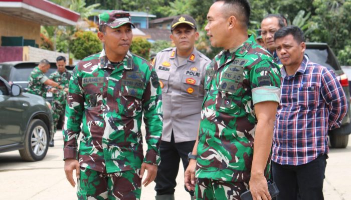 Pangdam I/BB Tinjau lokasi Banjir di Kota Parapat