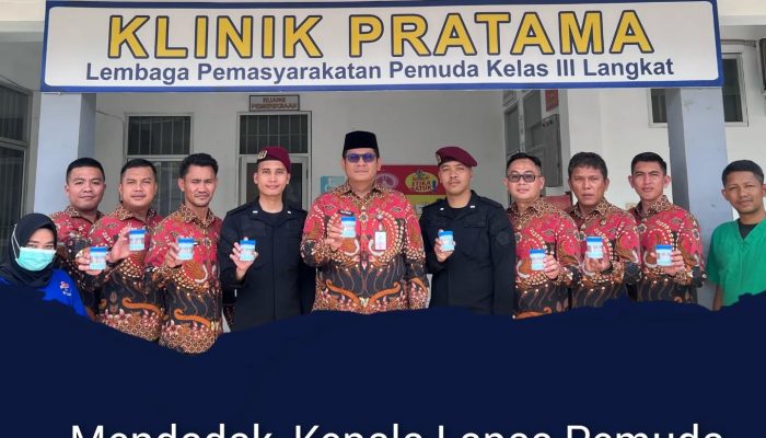 Mendadak, Kepala Lapas Pemuda Langkat Gelar Tes Urine Terhadap PNS Baru dan Petugas