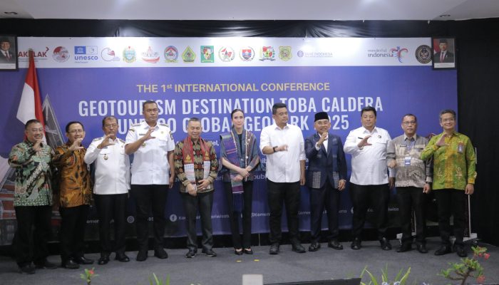 KNPI Simalungun Apresiasi Pemerintah Kabupaten Simalungun Pada Kegiatan Geotourism Destination Toba Caldera Unesco Global Geopark 2025