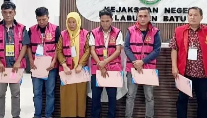 7 Tersangka Ditetapkan Kejari Labuhanbatu Kasus Korupsi Renovasi Puskesmas