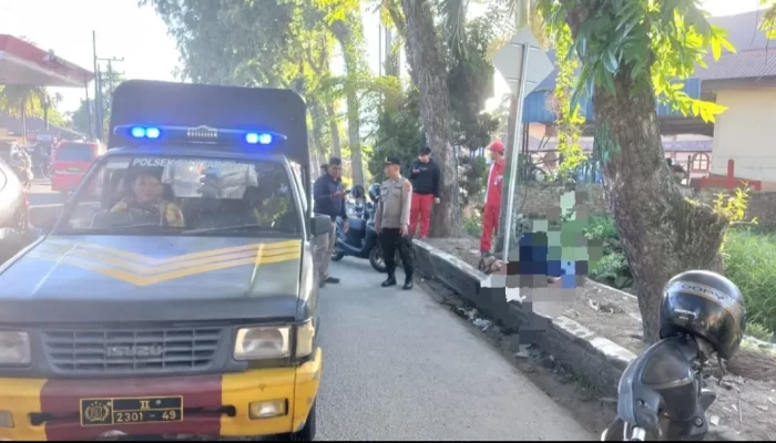 Seorang Pria Warga Kecamatan Siantar Ditemukan Tewas di Trotoar